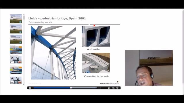 IIFC WEBINAR 8; Bridge market using FRP from Fiberline,  Christian Scholze, october 2015