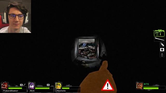 THE PURPLE MAN RETURNS! | Left 4 Dead 2 - Five Nights at Freddy's 2 MOD w/ FusionZGamer