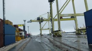 Погрузка в порту