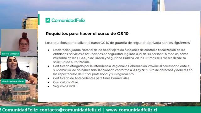 Charla en línea | Curso O.S.10 para conserjes: ¿Qué debes saber? 13/10/21 - 4:00PM смотреть онлайн