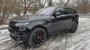 Тест Драйв Range Rover Sport 2022г, 2000км, 3.0d, цена 16.000.000 рублей.