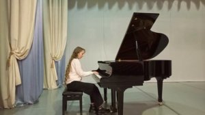 Мария Шагова. 14 лет. К. Черни. Этюд № 32 ор. 299 До мажор.mp4