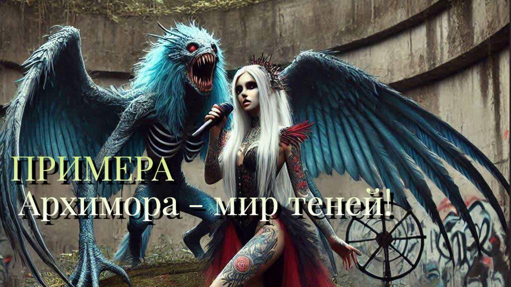 Архимора - мир теней: новая песня 2025. Дарина Лунарис, ЛУЧШИЙ КлИП .. ТАКОГО ТЫ ЕЩЁ НЕ СЛУШАЛ!