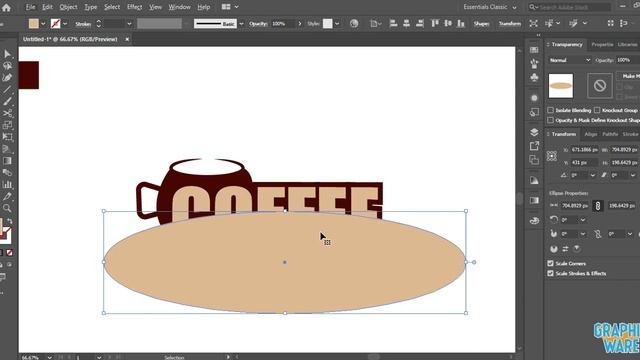 Professional Cafe Coffee Shop Logo Design Tutorial || Adobe illustrator logo design tutorial || смотреть онлайн