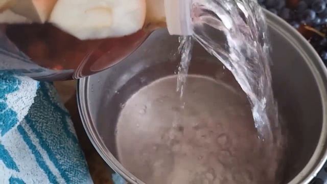 Найсмачніший виноградно-яблучний компот на зиму: Консервуємо без стерилізації. смотреть онлайн