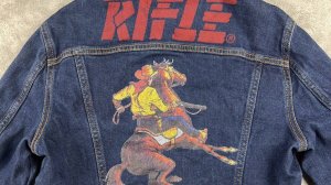 Джинсовая куртка дальнобойщика Rifle Denim,  Сделано  в Италии