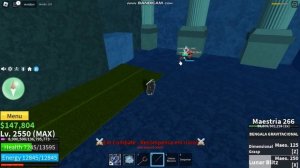 『Rumble + GodHuman + Gravity Cane』 Blox Fruits Rumble Combo & Bounty Hunting!