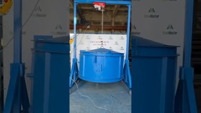 Козловой кран для ЖБИ колец смотреть онлайн