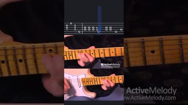 Slow blues lead by yourself on guitar (no jam track needed for this one) - lesso