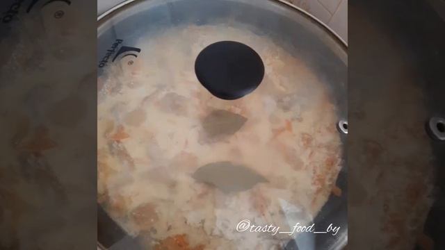 РИЗОТТО ПО-РУССКИ / RISOTTO IN RUSSIAN #этовкусно #готовимдома #рецепт #домашняяеда #Shorts