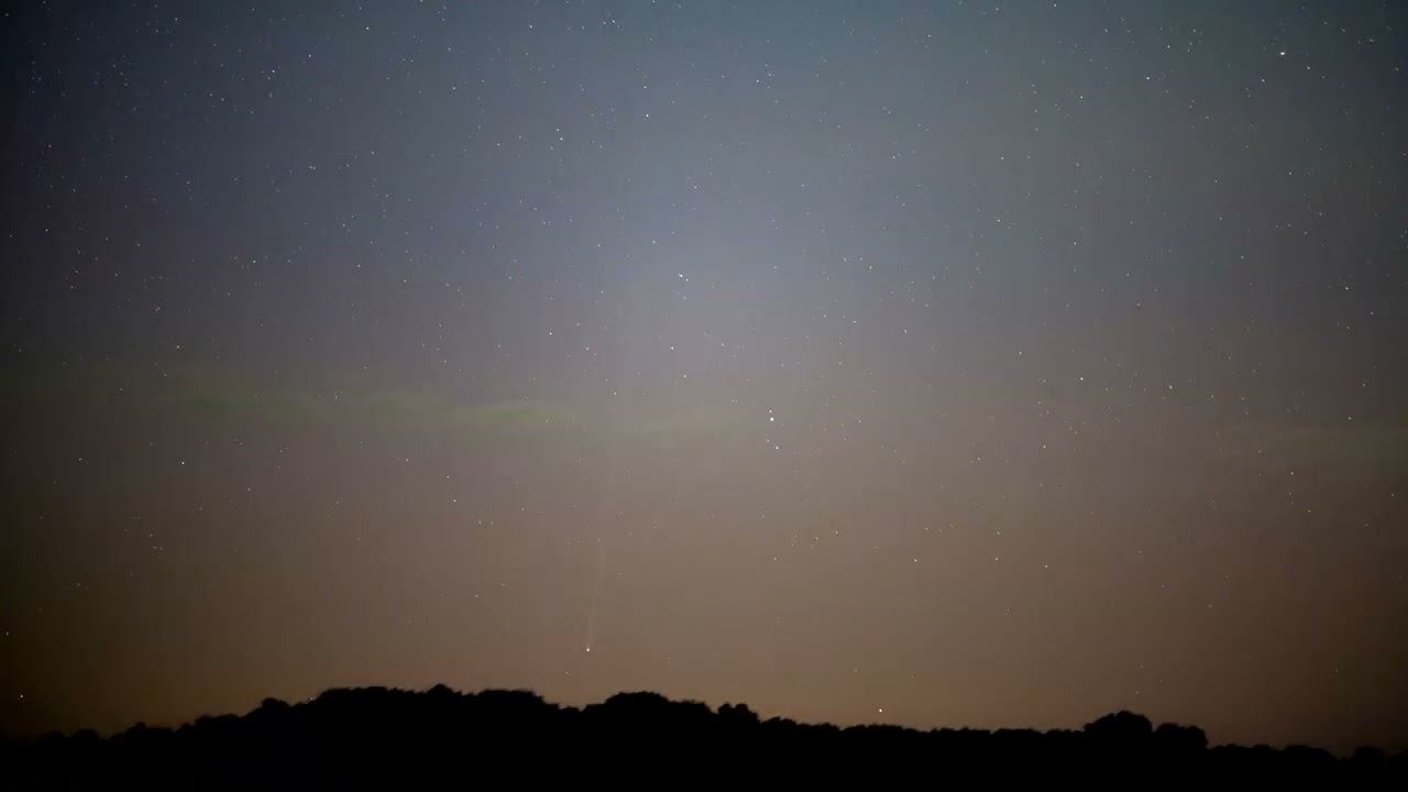 COMET C/2023 P1 NISHIMURA Timelapse 4K UHD смотреть онлайн