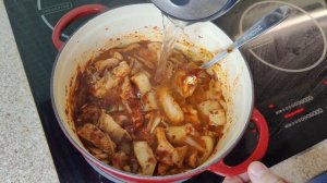 КИМЧИ ТИГЕ. Корейский суп на основе капусты кимчи