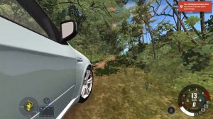 BeamNG.drive 0.15.0.5.7940 (Time Trials) (BMW X5M [White])