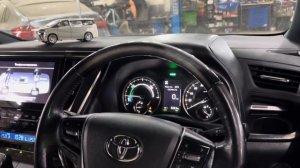Toyota Vellfire Alphard Remote start. Штатный автозапуск Toyota 