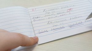 Проверка тетрадей по Русскому языку 1 класс "урок 10" игра в учителя