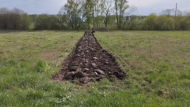 ч.1 Мотоблок замість трактора, але є одне але... Весняна Оранка мотоблоком, 0.2 га під посів пшениц