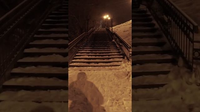 Старинная лестница. Ульяновский спуск, Самара #like