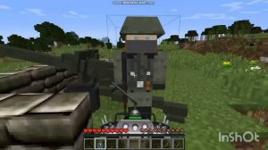 Короткий фильм про войну в Майнкрафт