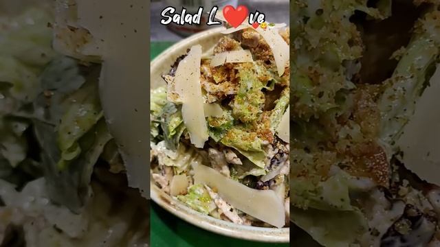 Chicken Caesar Salad #shorts #viral #cheflife #foodie #hygiene #shorts#trending #café #salad