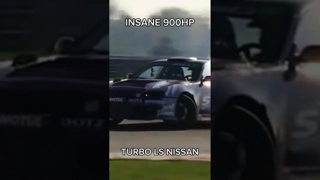 Insane 900HP Turbo LS Nissa  #drift #drifting #driftcar #lsengine #nissan