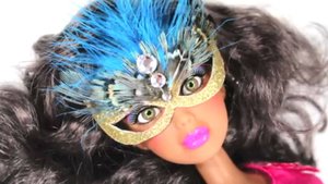 Как сделать маску для куклы