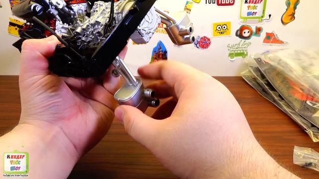 Ferrari LaFerrari 1/8 журналы 38-43 по подписке, сборка Ла Феррари #9 смотреть онлайн