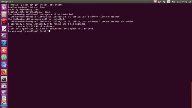 How to OBS install Ubuntu Linux from Irin HiTech. смотреть онлайн