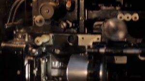 35 mm simplex projector