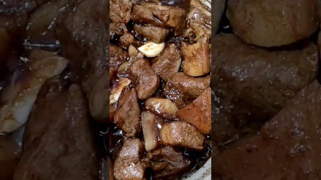 Garlic Pork #shorts #cooking  #food