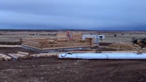 Строительство традиционного дома Амишей. Часть 1.mp4