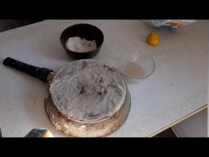 ПОЧИСТИТЬ СКОВОРОДУ ОТ НАГАРА СОЛЬЮ, УКСУСОМ И ЛИМОНОМ/ОПРОВЕРЖЕНИЕ ЛАЙФХАКА ИЗ ИНТЕРНЕТА