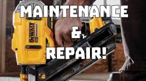 Канадская семья в НН.. How to fix a busted Nailer Dewalt DCN 6901