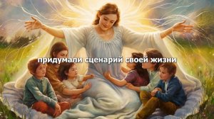 Притча о том, как две души беседовали перед воплощением на Землю