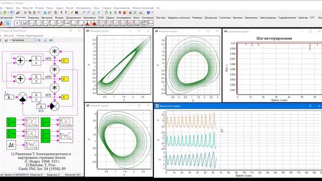 Аттрактор Рикитаке смотреть онлайн