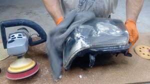 полировка фар