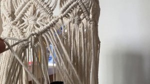 Мастер-класс «Торшер макраме»  #diy #урокимакраме #мастерклассмакраме