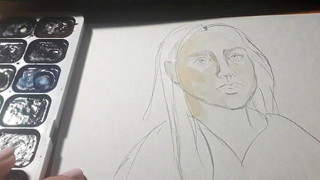 Billie Eilish. Как рисовать. Акварель смотреть онлайн