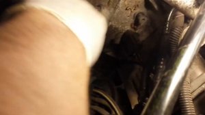 Smart Fortwo 450 Starter motor replacement and lowering the Engine Part 6