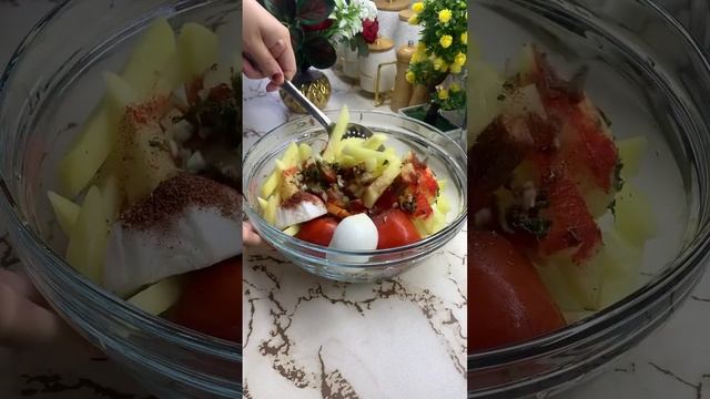 Vegetables in the oven. An easy and delicious vegetable recipe. Овощи в духовке. Простой и вкусный