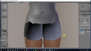 Realistic Female Torso Modeling