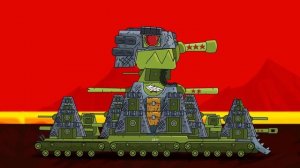 КВ-44(В броне) против КВ-44-2 Голубой - Гладиаторские бои - Мультики про танки
