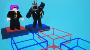 Играю с другом в командные игры в роблокс