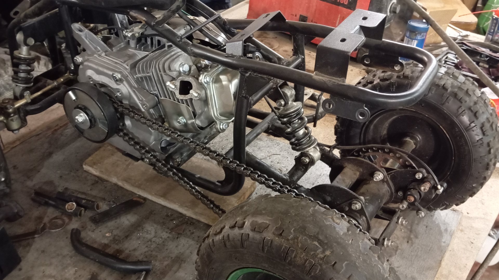 Двигатель от мотоблока на квадроцикл. смотреть онлайн