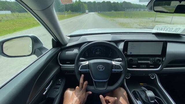 2024 Toyota Grand Highlander XLE POV Test Drive (2.4 Turbo 4)