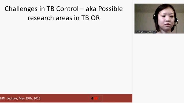 TB Learning Institute 2014, Module 4: Operational Research, Dr. Paul Nunn