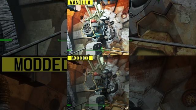 Fallout 4 Vanilla vs 120 Graphics Mod List PC RTX 4080 4K Ultra Graphics Comparison (2)