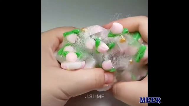 Самое классное видео залипашка со слаймами. The most satisfying slime videos ASMR #94