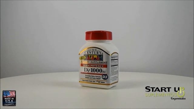 Start Up Suplementos (360°) D -1000 110 Tablets 21st Century Health Care смотреть онлайн
