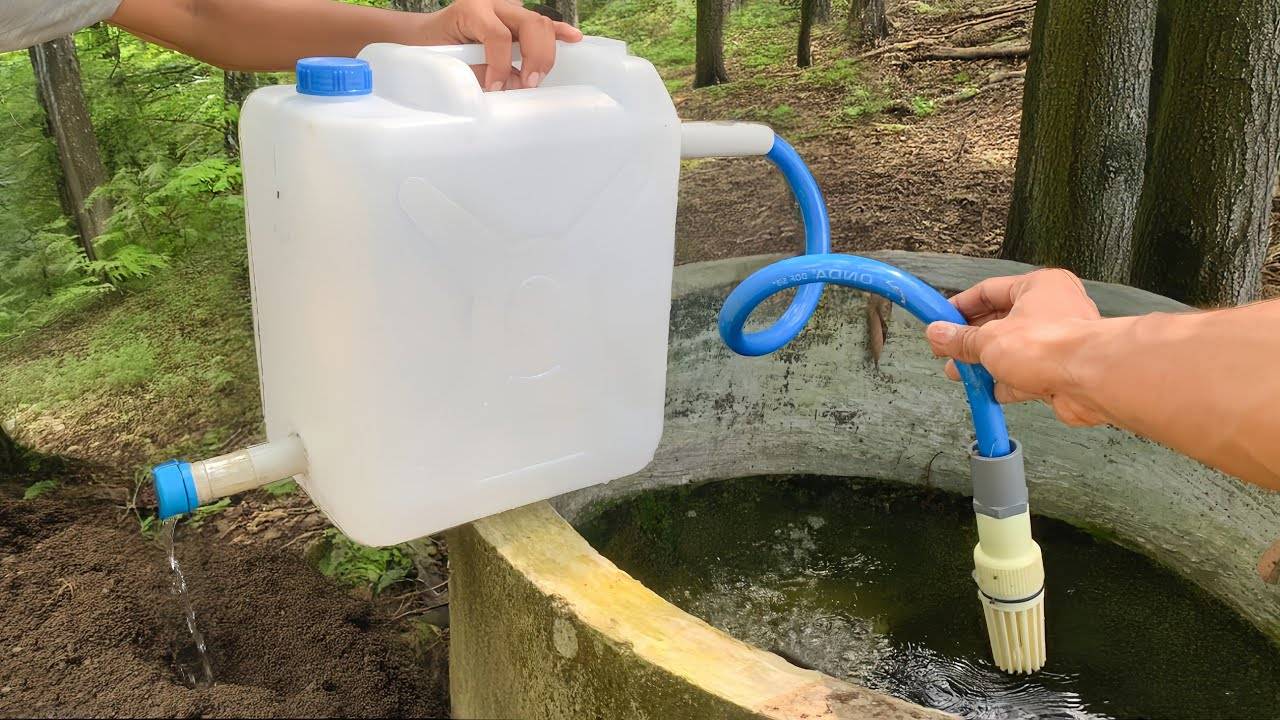 Техника откачки воды без использования электричества, которая вас удивит