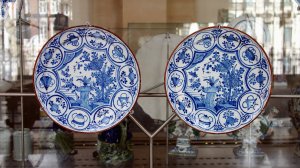 Бело голубая слава*  Фарфор